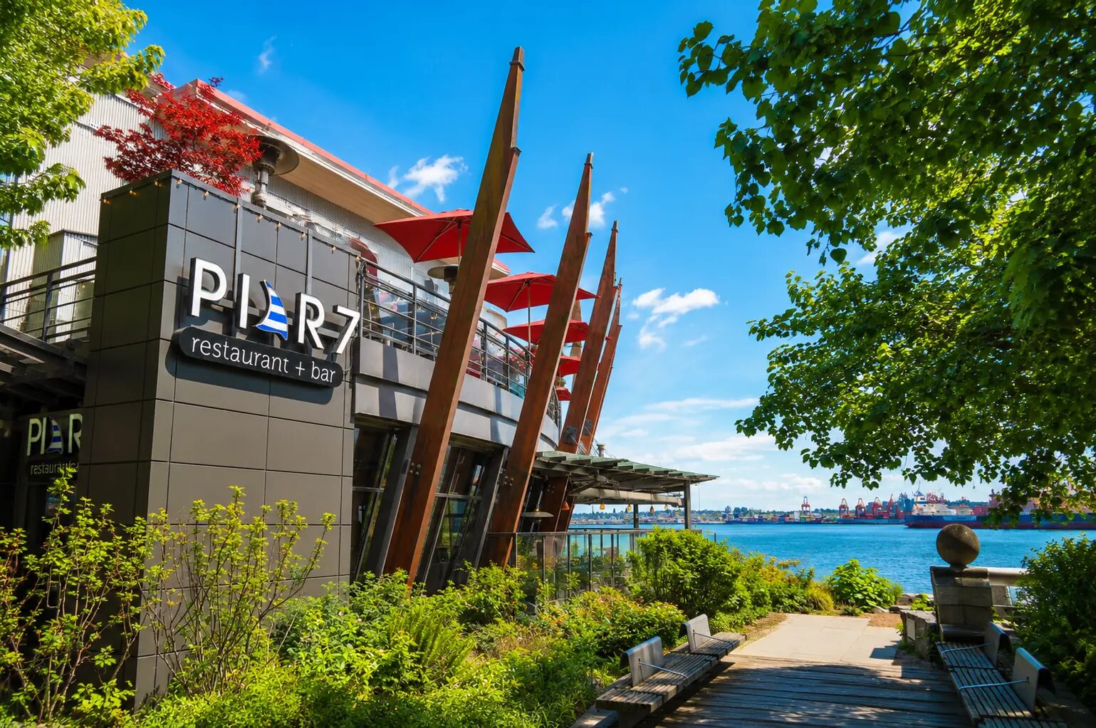 Pier 7 Restaurant + Bar on the North Vancouver waterfront