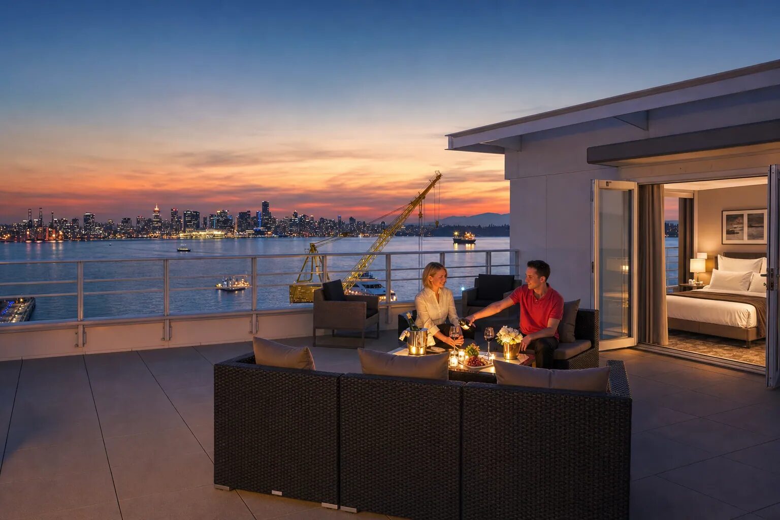 Terrace Rooms at Pinnacle Hotel at the Pier, North Vancouver, photo 1