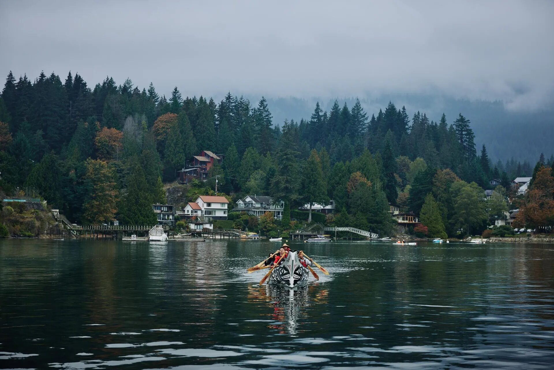 Deep Cove Village near Pinnacle Hotel at the Pier in North Vancouver